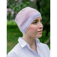 Модель Нежность 1503-23 NPINK, головной убор после химиотерапии