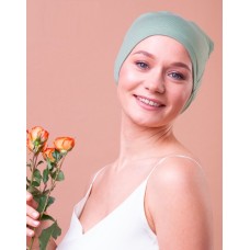 Модель Классика+ 51-05-о-green, головной убор после химиотерапии