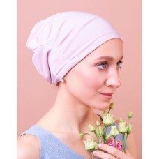Модель Комфорт 50-06-о-pink, головной убор после химиотерапии