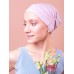 Модель Комфорт 50-06-о-pink, головной убор после химиотерапии